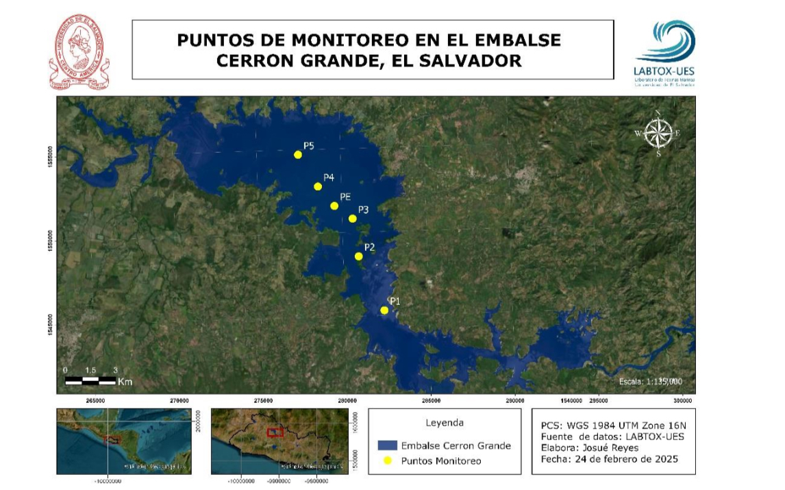 Informe de Fitoplancton y estado trófico Embalse Cerrón Grande