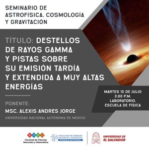 Seminario de Astrofísica, Cosmología y Gravitación.