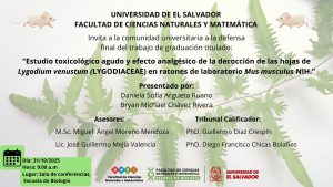 Defensa final del trabajo de graduación