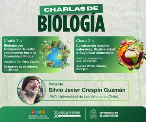 Charlas de Biología.