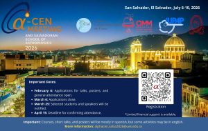 Alpha-Cen Meeting y Escuela Salvadoreña de Astrofísica 2026 (α-Cen / SALSA 2026)