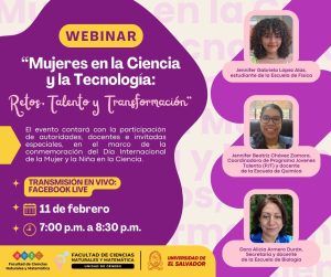 “Mujeres en Ciencia y la Tecnología: Retos, Talento y Transformación”🧑‍🔬🧪