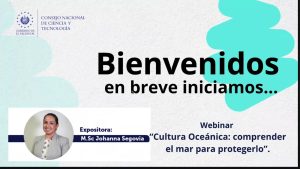 ICMARES participa en webinar de cultura oceánica