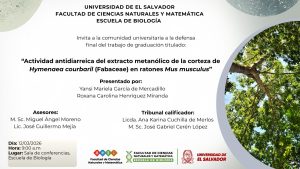 Defensa final del trabajo de graduación