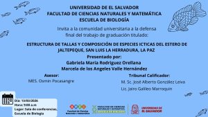 Defensa final del trabajo de graduación